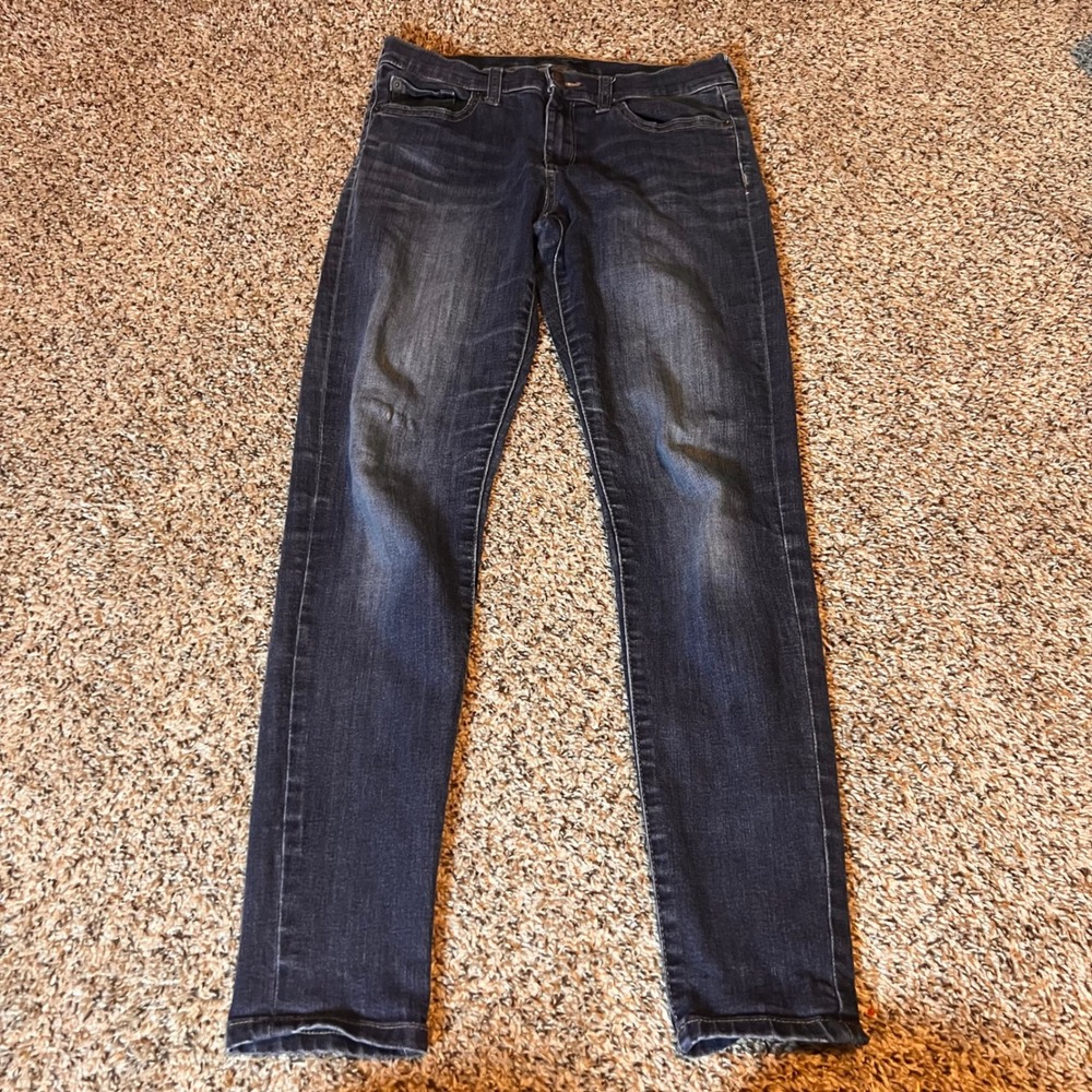 Banana Republic Skinny Jeans Dark Wash Denim Casual Everyday Size 27‎